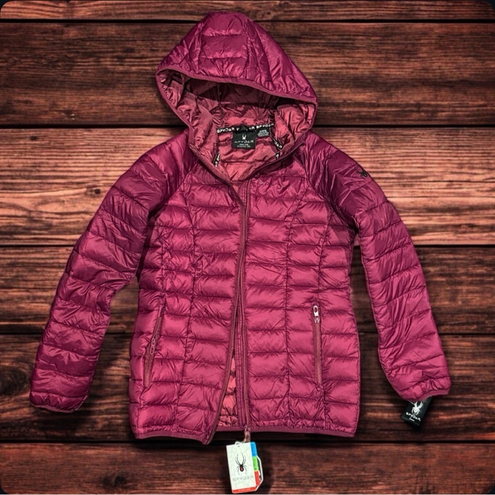 Spyder NWT WOMENS THERMAFIT PACKABLE JACKET